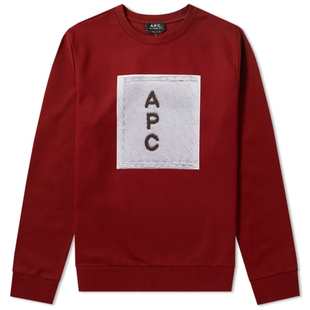 A.P.C. LOGO PRINTED SWEAT